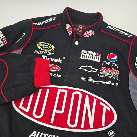 Other - Vintage Jeff Gordon #24 Dupont Flame Nascar Jacket JH Design Men's XL